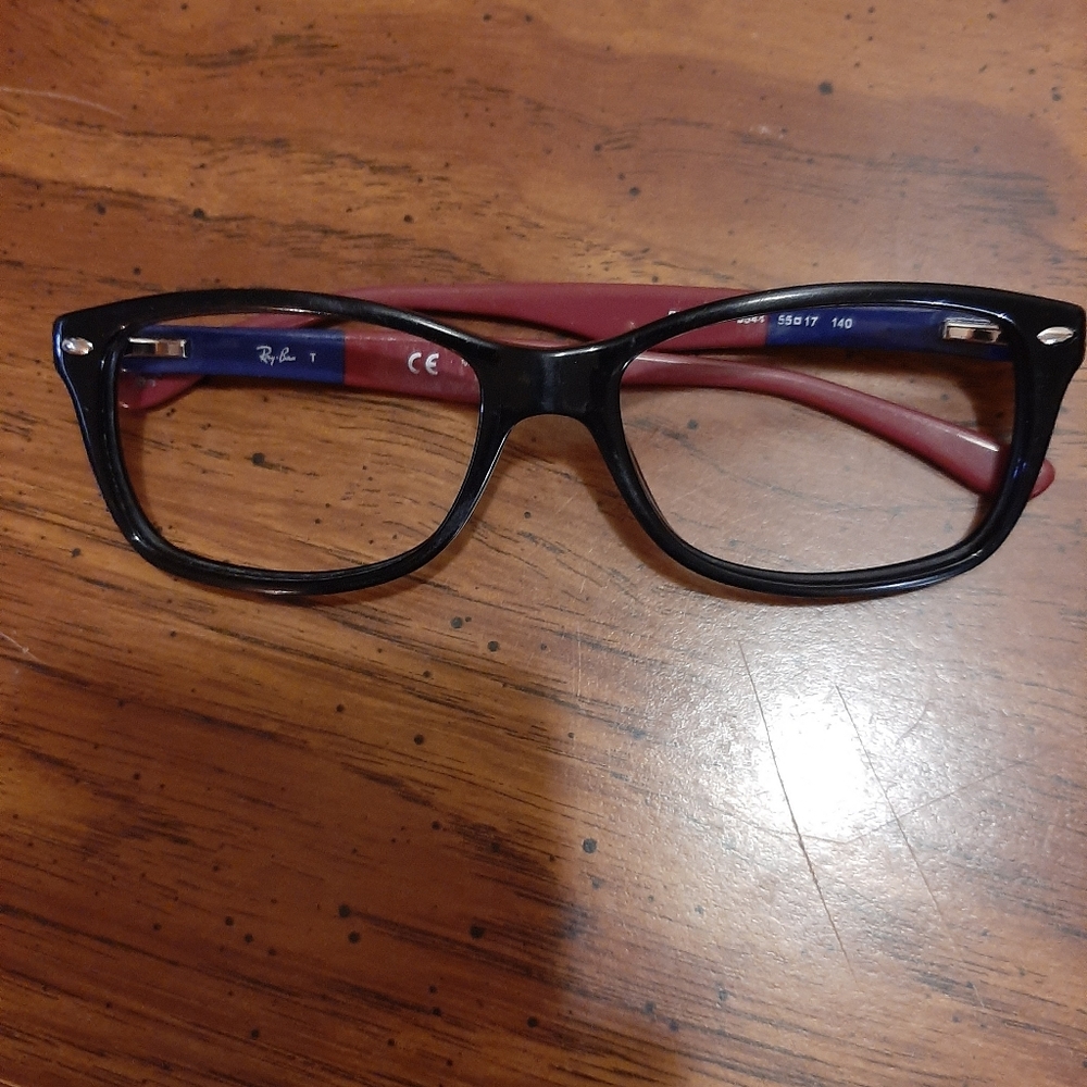 RAYBAN EYEGLASSES FRAMES W/O LENSES